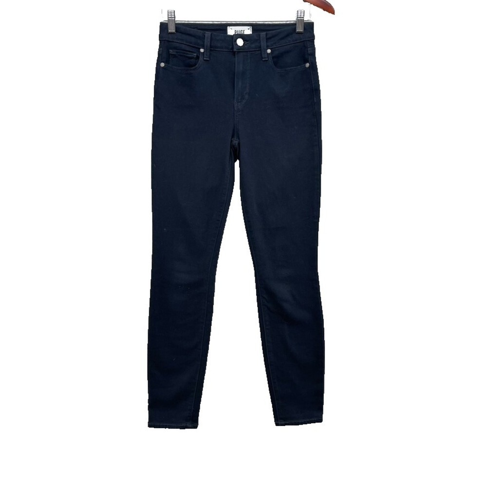 Paige Hoxton Ankle Skinny Jeans Womens 26 2 Indy‎ Blue Denim Stretch Classic